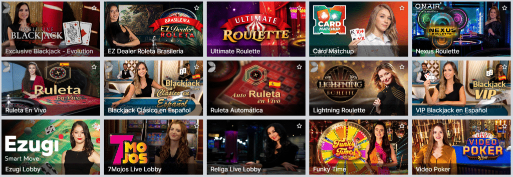 Guia de casinos
