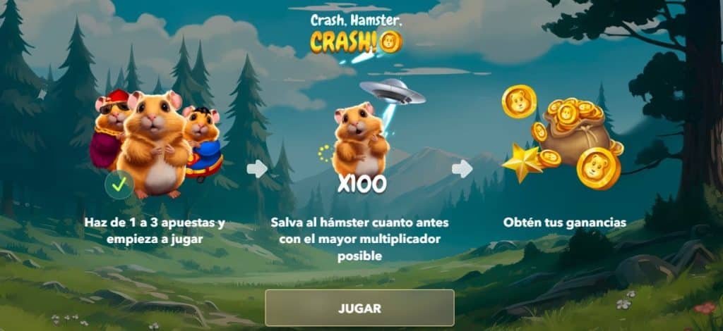 crash game salva al hamster