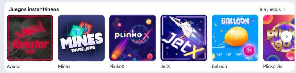 juegos instantaneos jugabet