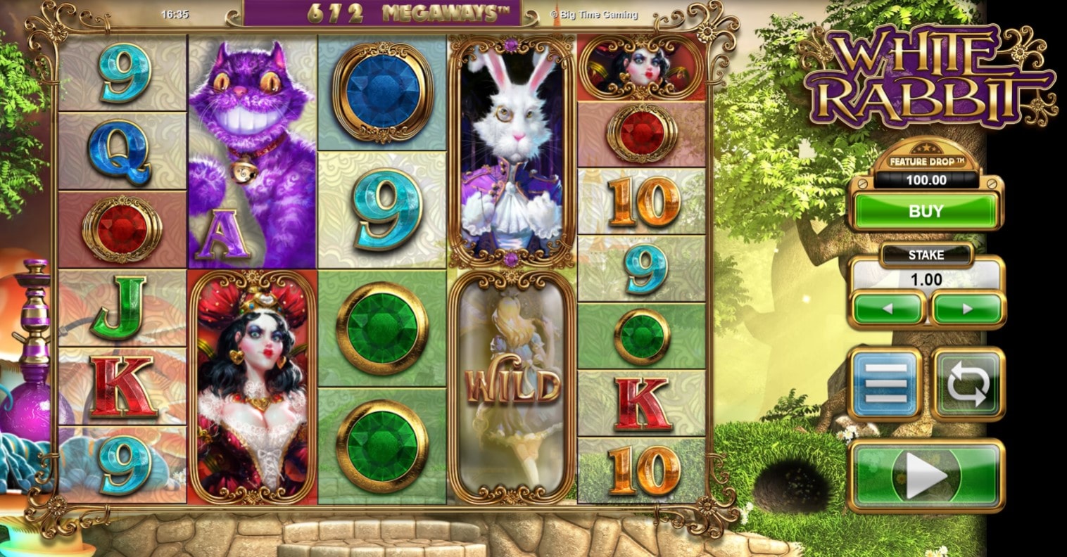 white rabbit tragamonedas
